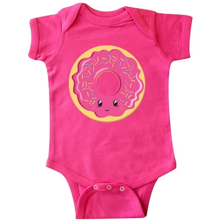

Inktastic Hot Pink Donut Gift Baby Boy or Baby Girl Bodysuit