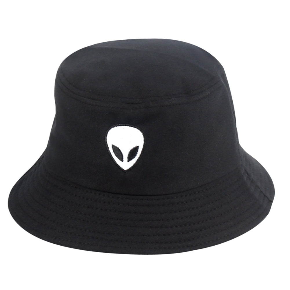 Bucket Hats Letters Print Soft Canvas Unisex Women Men Hats Summer Party Street Plain Sun Hat Hip Hop Caps