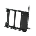 thumbnail image 2 of Soporte de montaje doble para SSD, bahía de montaje de metal resistente y fuerte para unidad de disco duro SSD de 3,5 pulgadas, soporte con tornillos Negro, 2 of 8