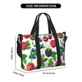 thumbnail image 2 of Travel Duffle Bag Blueberry design strawberry Travel Tote Bags Carry on Luggage Waterproof Weekender Bags with Top Handle Adjustable Shoulde Strap for Travel Gym, 2 of 5