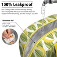 thumbnail image 5 of Lunch Bag Lunch Box for Women Reusable Insulated Lunch Bags,Water-Resistant Yellow Banana Green Leaf Cooler Lunch Tote Bag, Large Capacity for Work Travel Picnic, 5 of 6