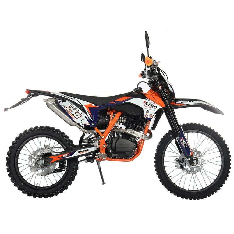 DIOS PRO-R　00U　DEMO X-Pro Titan 250cc Adult Motorcycle, Gasoline Dirt Bike, Kick