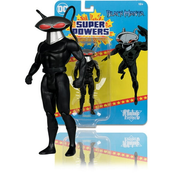 DC Direct - Aquaman - Super Powers - 4.5" Black Manta (Black Suit) Action Figure