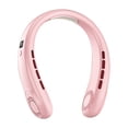 thumbnail image 1 of JShteea Ventilador Cuello Sin Aspas Ventilador Eléctrico USB Recargable (estándar Rosa), 1 of 6