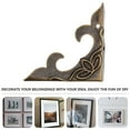 thumbnail image 6 of LABSERRON Corner Protectors Iron Antique Style For Books Diy Projects 40Pcs 1.18X1.18X0.16In, 6 of 8