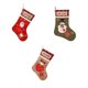 thumbnail image 5 of Calcetín de Navidad para regalo, calcetín de caramelo, bolsa de juguete multiusos, artesanía resistente al desgaste, accesorios para el hogar, Kits de decoración para fiestas Patrón mayor Kearding HA069618-01, 5 of 6