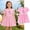 3-Pink, variant on Toddler Girl Dresses Easter Outfits Round Neck Sleeveless Girl Summer Dresses Girls Size 2-3 Years Dresses