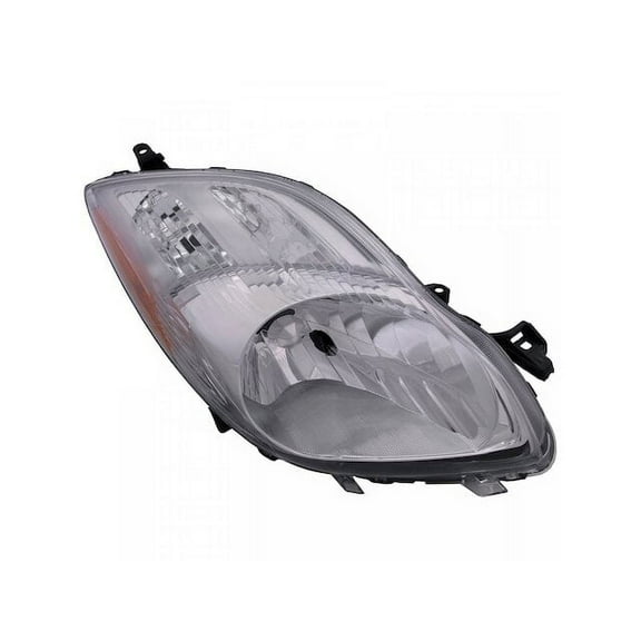 Right Headlight Lens Housing - Compatible with 2009 - 2011 Toyota Yaris Hatchback 2010