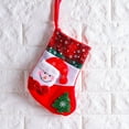 thumbnail image 3 of Kearding Calcetín de Navidad Adorable diseño de escena multiusos colgante adornar calcetín de Navidad decoración suministros de fiesta Kits de decoración para fiestas Llevar, 3 of 6