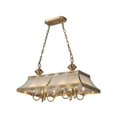thumbnail image 2 of Elk Lighting Conley 8 Light Kitchen Island Pendant in Brushed Brass, 2 of 2