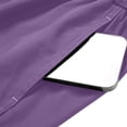 thumbnail image 6 of SAWOBUUN Mens Baggy Pants Wide Leg Elastic Waist Contrast Stitching Cargo Pants Y2K Streetwear Trousers with Zipper Pockets, 6 of 9