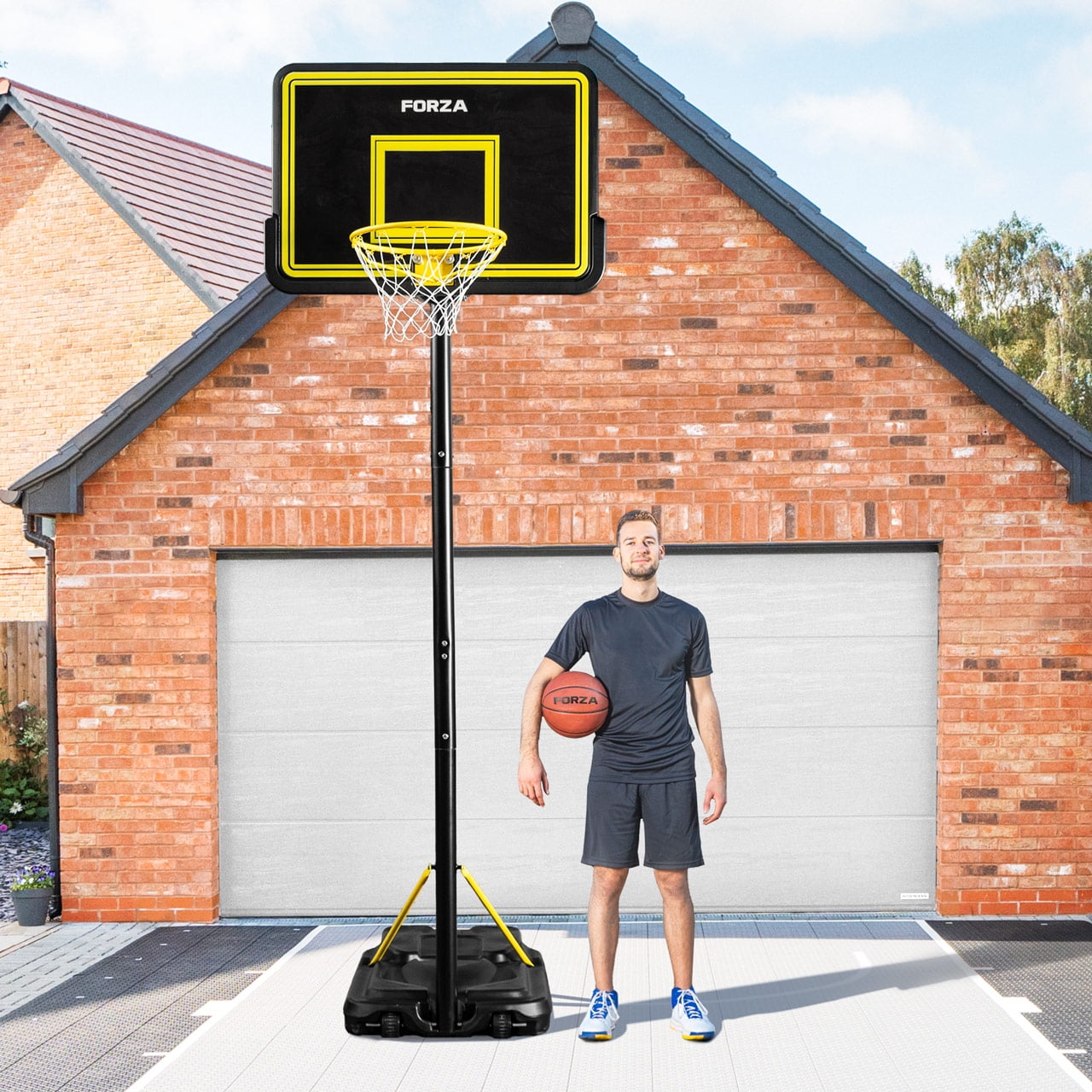 FORZA Adjustable Basketball Hoop and Stand System [JS305 Pro]