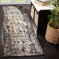 thumbnail image 3 of SAFAVIEH Classic Vintage Patricia Oriental Overdyed Area Rug, Black/Silver, 9' x 12', 3 of 9