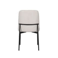 thumbnail image 5 of New Classic Furniture Erik Metal and Fabric Side Chair in Beige (Set of 2), 5 of 6