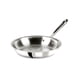 thumbnail image 1 of Sartén All-Clad D3 de acero inoxidable de 10 pulgadas, sartén de acero inoxidable de 3 capas, inducción, sartén apta para horno, sartén 600F, utensilios de cocina profesionales, plateado, 1 of 8