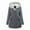 Gray, variant on Busydd Womens Winter Coat Solid Color Warm Womens Fleece Jacket Long Sleeve Fuzzy Winter Coats for Women Comfy Hooded Button Zipper Winter Jacket with Pocket S