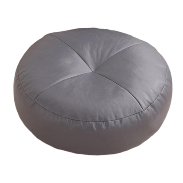 Cojín de asiento, almohada de suelo, 40 cm x 40 cm, fácil de limpiar, alfombra tatami versátil Gris