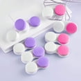 thumbnail image 4 of DAMAIE 12PCS Contact Lens Case, Colorful Contact Lens Box Left/Right Eyes Holder Container, Outdoor Mini Contact Lens Soak Storage Kit, 4 of 7