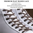 thumbnail image 7 of Premium Flat Waxed Cotton Boot Laces - Cobbler's Choice Shoe Laces - Durable and Beautiful Laces!, 7 of 7