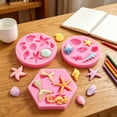 thumbnail image 6 of Clearance Under $0.84! 1 Pack Silicone Sea Life Fondant Mold, Conch and Fish Shape for Cookie and Cake Decorating (Grey, One Size), 6 of 8