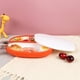 thumbnail image 5 of Children'S Grid Dinner Plate, Suction Cup Tableware, Food Grade 2-Color Silicone Suction Cup Bowl Wh, 5 of 5
