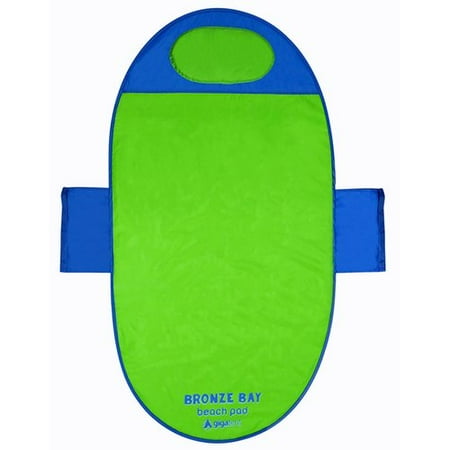 Zip Up Outdoor Blanket GigaTent Popup Beach Mat, Picnic Mat, Camping Blanket - Quick Dry- 36