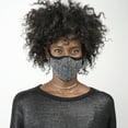 thumbnail image 5 of Case-Mate Safe+Mate BRILLIANCE Cloth Face Mask, Washable & Reusable, Adult S-M, Iridescent, 5 of 7