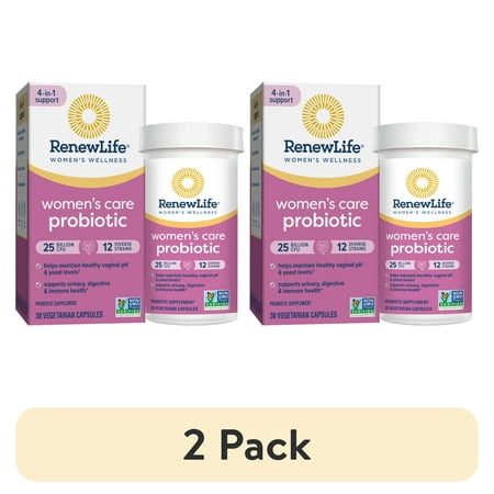 (2 pack) Renew Life Women's Probiotic Capsules, 30 Count