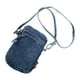 thumbnail image 1 of Bolso bandolera de mezclilla, moderno bolso de hombro de mezclilla para ir al trabajo, ideal para fiestas de vacaciones de . Azul oscuro, 1 of 9