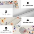 thumbnail image 5 of Spring Floral Outdoor Rug 4x6 Ft, Non Slip Washable Area Rug, Elegant Flowers Farmhouse Botanical Rustic Patio Rugs Carpet Runner, Large Floor Mat for Indoor/Outdoor Deck Porch Camping, 5 of 8