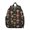 Mushroom and Eye, variant on Mushroom and Fern Black Pattern Backpack for School, Cute School Bag with Adjustable Shoulder Straps and Padded Back, 13.8"x11.4"x6"