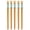 Green, variant on Queroig 5 Pairs Chopsticks Reusable Non-slip Bamboo Heat Insulated Cooking Chopsticks for Dinning Table