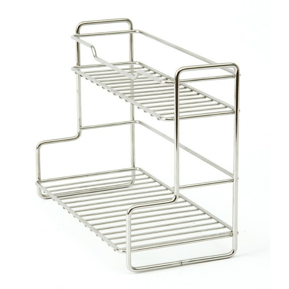 Stainless Steel Storage Rack for Bedroom Kitchen Desktop Organizers Shelf