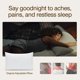 thumbnail image 4 of PREMIUM Adjustable Loft - Shredded Hypoallergenic r Memory Foam Pillow with washable removable cooling bamboo derived rayon cover -King, 4 of 9