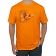 thumbnail image 1 of Wild Bobby, Mythical Fiery Phoenix, Pop Culture, Men Graphic Tees, Orange, 3XL, 1 of 3