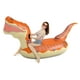 thumbnail image 1 of Flotador inflable con forma de dinosaurio Jasonwell T-Rex de 3,15 m para niños, 1 of 7