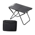 thumbnail image 2 of Mesa plegable IGT plegable con bolsa de almacenamiento plegable ligero multifuncional Negro, 2 of 8
