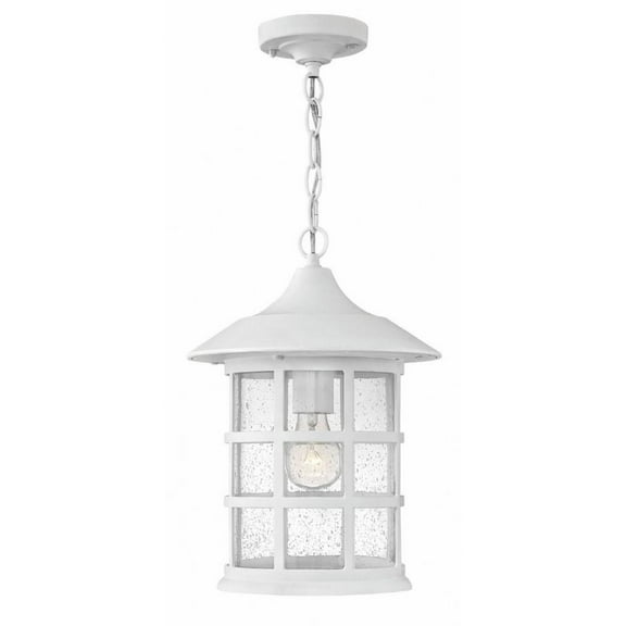 14 inch 11.5W Led Large Outdoor Hanging Lantern-Classic White Finish Bailey Street Home 81-Bel-2998550