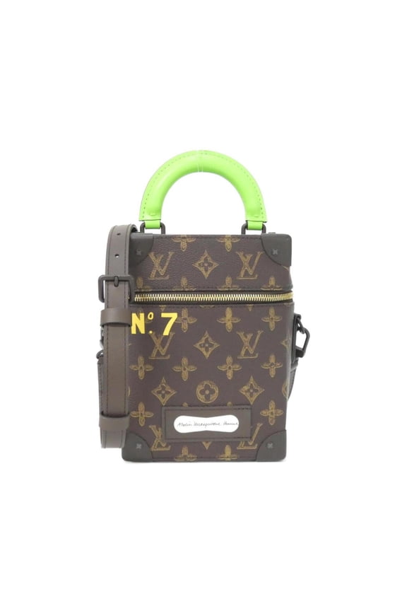 Pre-Owned Louis Vuitton Monogram (No. 7) Vertical Box Trunk M59664 Handbag