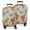 Beige Colorful Sunflower, variant on White Sunflower Pattern Luggage Cover Fashion Suitcase Cover Baggage Covers Fit 25-28 Inch Luggage (Go Travel)