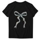 thumbnail image 4 of Blusas de Manga Corta para las Mujeres Divertida Impresión Cuello Redondo Camiseta Vintage, Blusas de Primavera para las Mujeres, 4 of 9