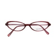 thumbnail image 2 of NEW VERA WANG V47 WOMENS/LADIES CAT EYE FULL-RIM DARK FUCHSIA STUNNING CAT EYE MADE IN ITALY FRAME DEMO LENSES 50-15-130 EYEGLASSES/SPECTACLES, 2 of 9