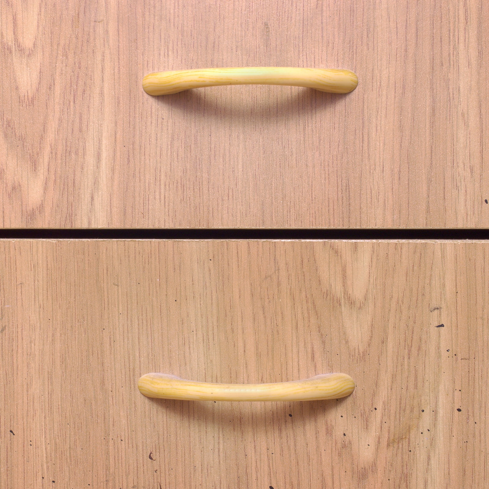 Unique Bargains Stylish Wooden Drawer Pulls for Kitchen Cupboards Furniture Brown 6.69"L