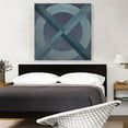 thumbnail image 2 of ARTCANVAS Mid-Century Modern X Marks the Spot Canvas Art Print - Size: 36" x 36" (1.50" Deep), 2 of 9