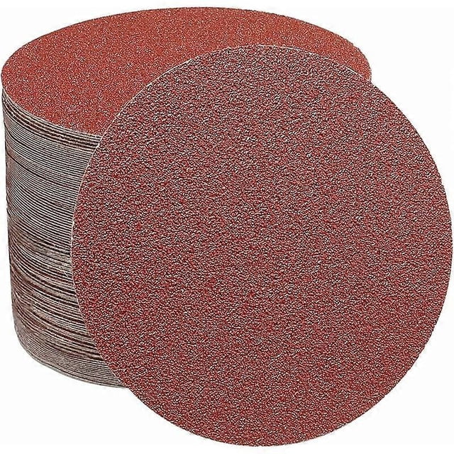 Sanding Disc, Abrasive Paper 100 mm 70 Discs -40/60/100/150/240/320 / 600 (10 discs per grain size)