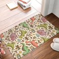 thumbnail image 1 of Front Door Mat Cute Dinosaur Animal Bedroom Entryway Rug Non-Slip Washable Indoor Carpet Doormat Decorative Low Profile Area Rug for Home Living Room Bedroom Laundry Floor Decor, 24 x 16 Inch, 1 of 7
