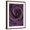 Brown Frame, variant on Art.com Deep Purple Rose Photographic Print by Clive Nichols, 12" x 16"
