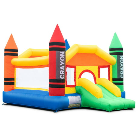 Gymax Inflatable Bounce House Jumper Moonwalk Bouncer Without (Best Shoes To Moonwalk In)