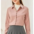 thumbnail image 5 of Women's Cotton Mock Turtleneck Dickey Half Top Collar Neck Blouse False Fake Neck, 5 of 6