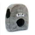 thumbnail image 3 of ZippyPaws - Holiday Burrow, Interactive Squeaky Hide and Seek Plush Dog Toy - Spooky Gravestone, 3 of 4